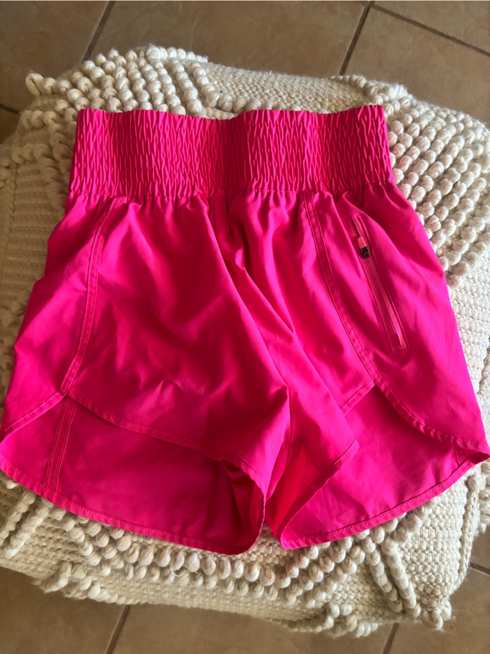 Amazon Women's Athletic Shorts - Hot Pink